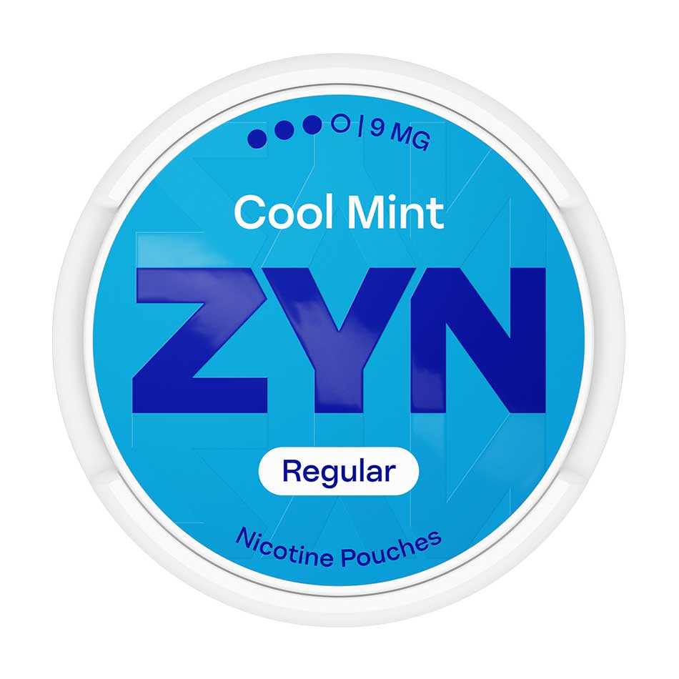 Zyn Nicotine Pouch Cool Mint 9mg Regular