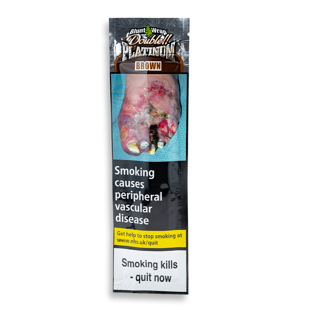 Blunt Wraps Double Platinum 2PK
