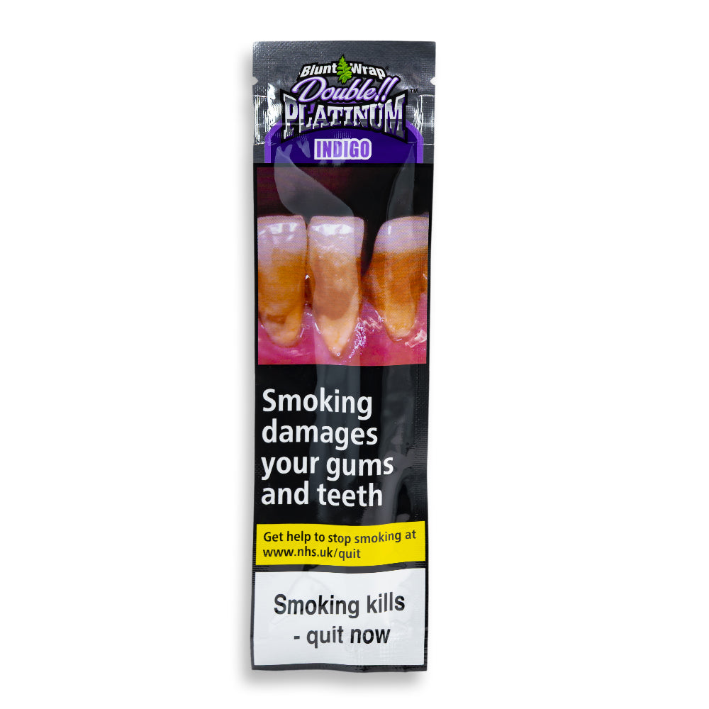 Blunt Wraps Double Platinum 2PK