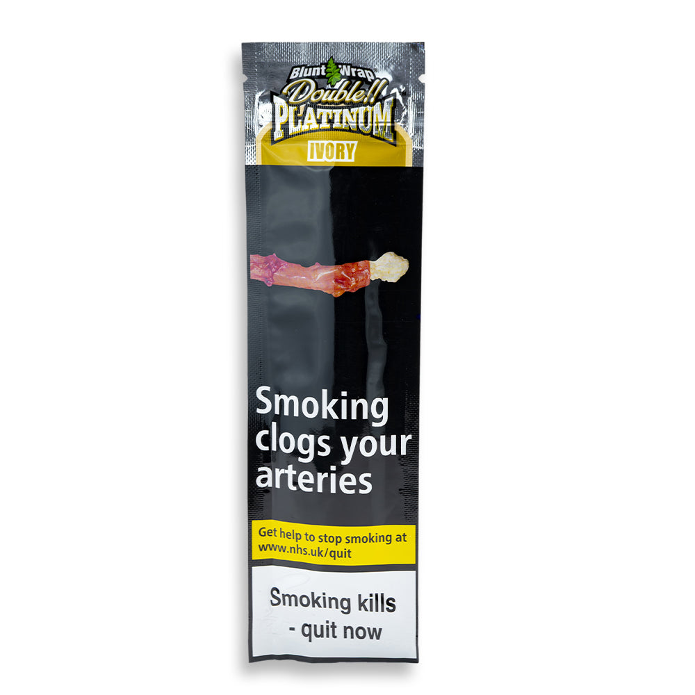 Blunt Wraps Double Platinum 2PK