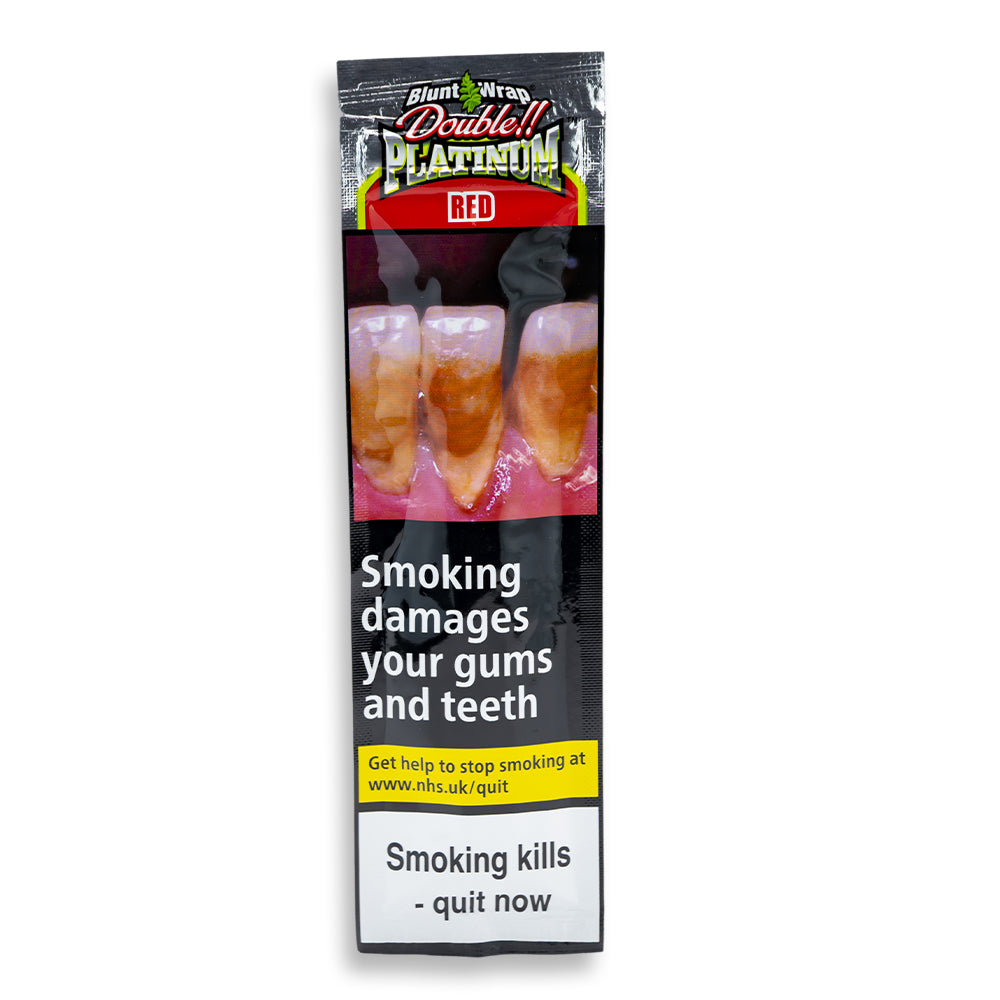 Blunt Wraps Double Platinum 2PK