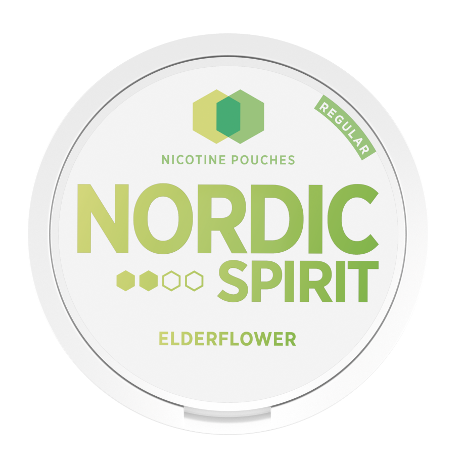 Nordic Spirit Nicotine Pouch Elderflower 6mg