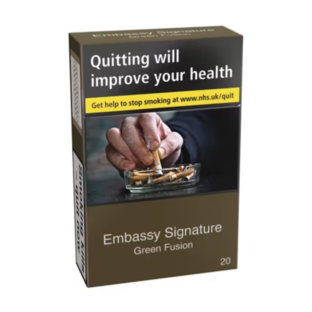 Embassy Signature GREEN FUSION 20s Cigarettes