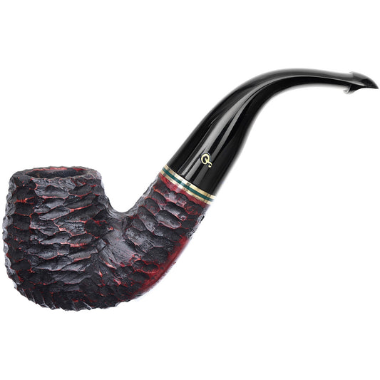 Peterson Emerald X220 Rusticated P-Lip Pipe
