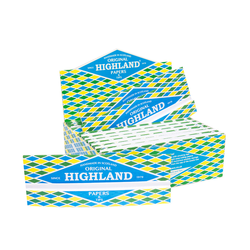 Highland Rolling Papers with Tips Original
