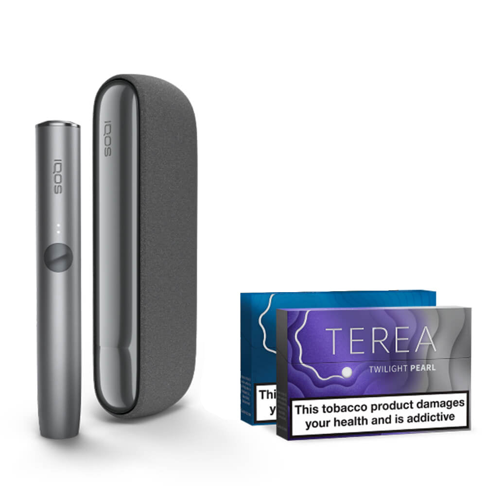 IQOS Iluma Pebble Grey Starter Kit