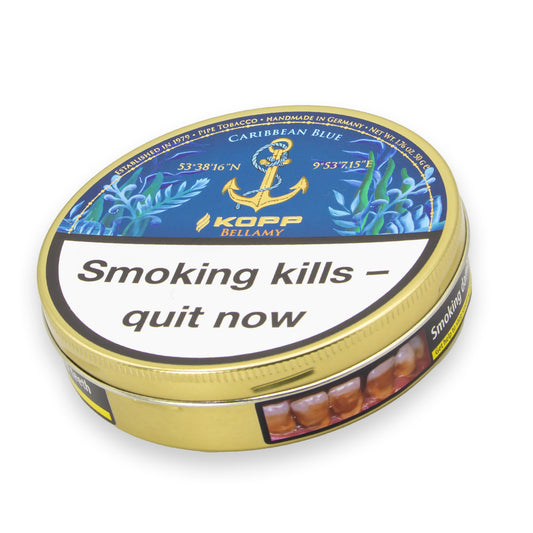 Kopp Caribbean Blue - Bellamy Pipe Tobacco 50g Tin