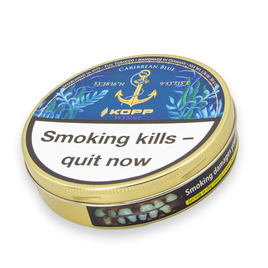 Kopp Caribbean Blue - Wynne Pipe Tobacco 50g Tin
