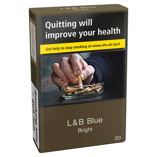L&B Blue Bright 20s Cigarettes
