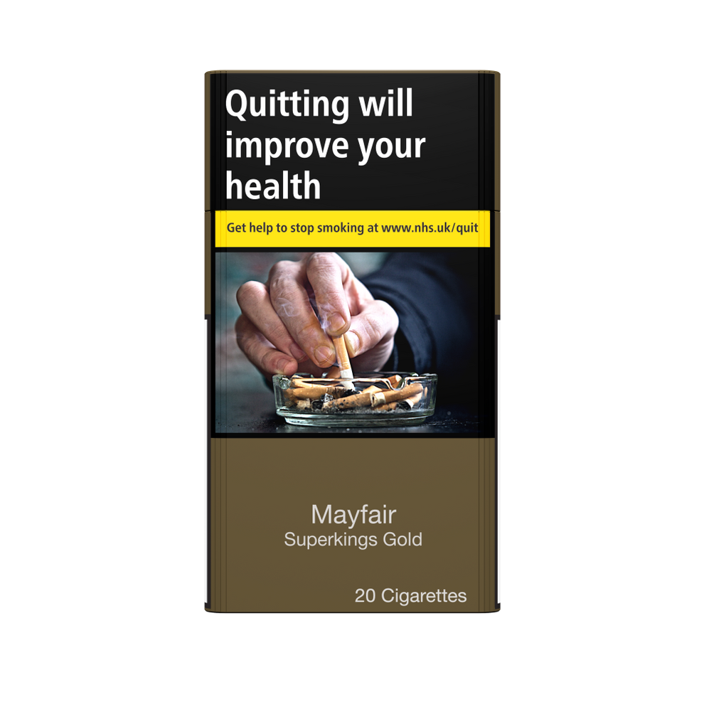 Mayfair Gold Superkings Cigarettes 20 Pack Buy Online Bull Brand