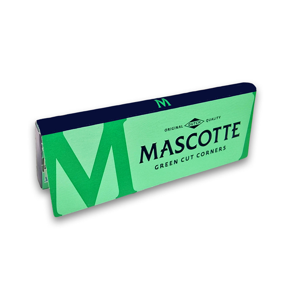 Mascotte Green Cut Corners Rolling Papers