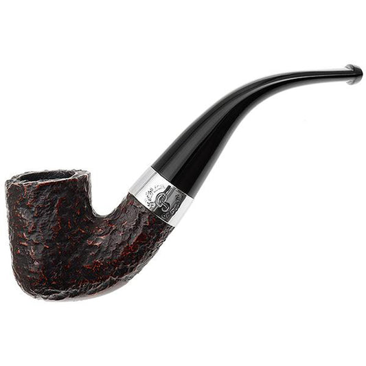 Peterson Donegal Rocky 338 Nickel Mounted Bent Fishtail Pipe