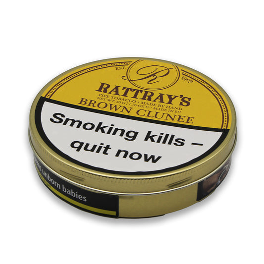 Rattray's BROWN CLUNEE Pipe Tobacco 50g Tin