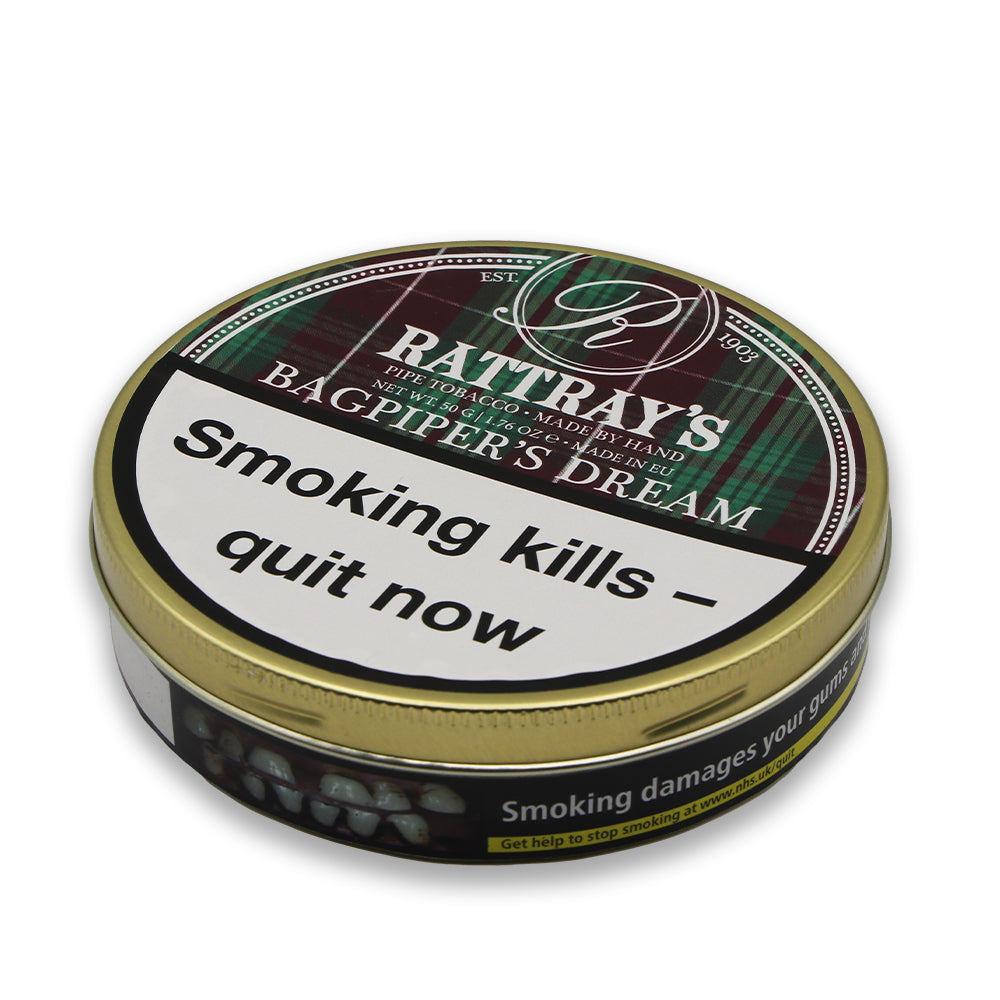 Rattray's BAGPIPER'S DREAM Pipe Tobacco 50g Tin