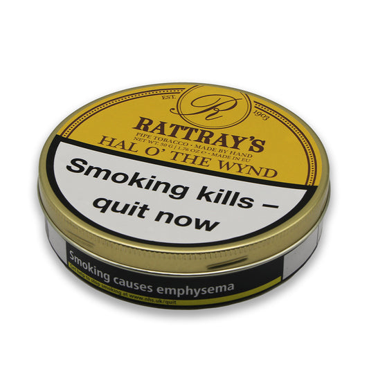 Rattray's HAL O' THE WYND Pipe Tobacco 50g Tin