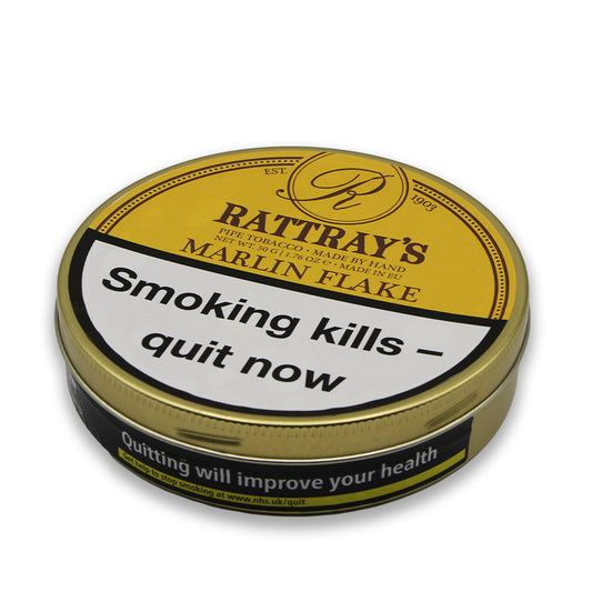 Rattray's MARLIN FLAKE Pipe Tobacco 50g Tin