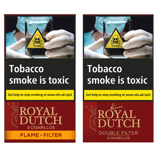 Royal Dutch Flame / Double Filter 6 pack cigarillo experience