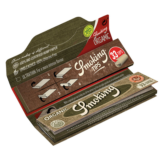 Smoking Organic Kingsize Papers + 33 Tips