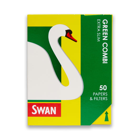Swan Green Combi Extra Slim 50 Papers & Filters