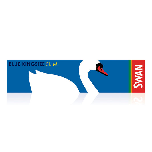 Swan King Size Blue Slim Papers
