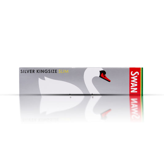Swan King Size Silver Slim Ultra Fine Weight Rolling Papers