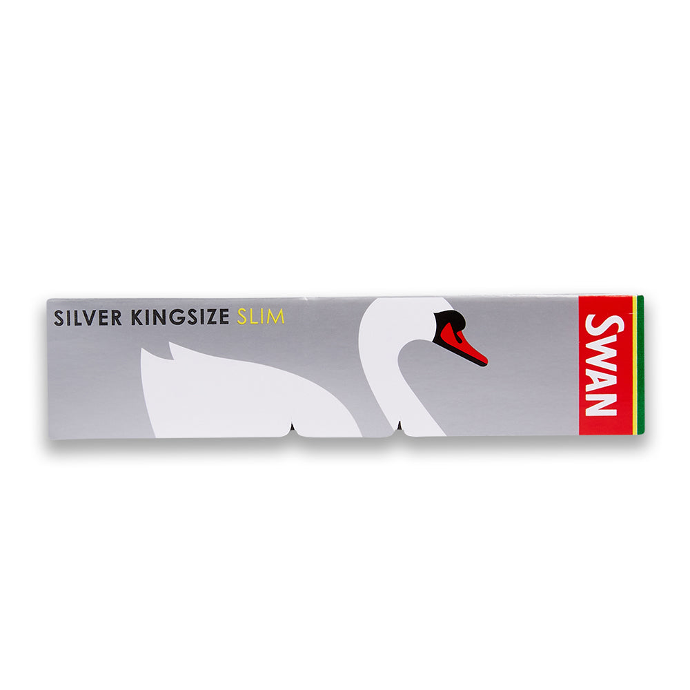 Swan King Size Silver Slim Ultra Fine Weight Rolling Papers
