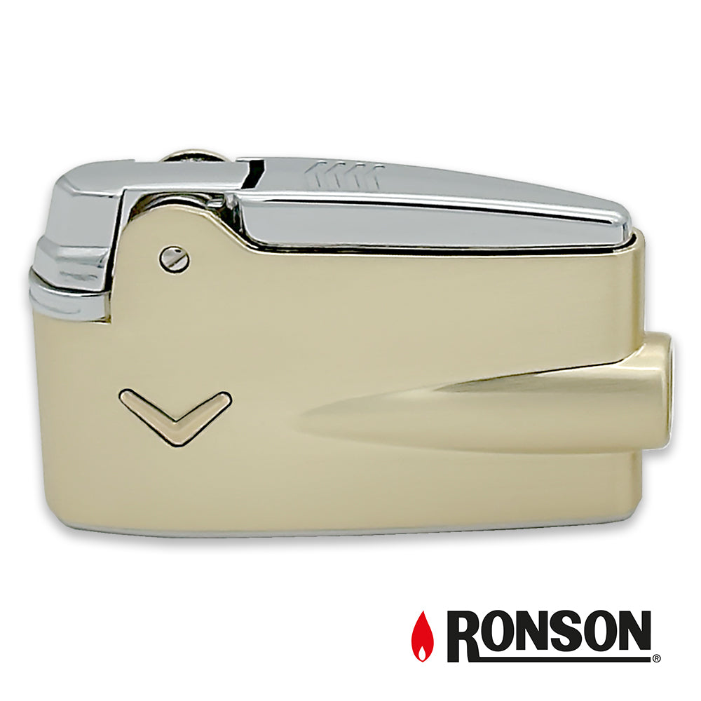 Ronson Premium Varaflame Gold Lighter (RFL100002)