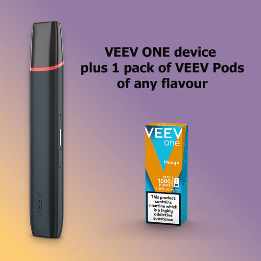 VEEV ONE Standalone Device & 1 Pack of VEEV One Pods