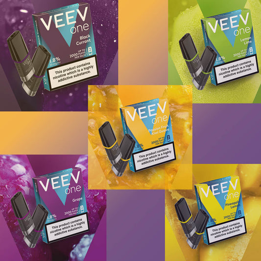 Veev One Blackcurrant Gusto VEEV One Blackcurrant Prefilled Vape Pods Veev One Blackcurrant Gusto VEEV One Blackcurrant Prefilled Vape Pods