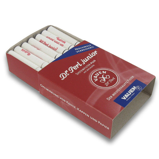 Vauen Dr Perl Junior 9mm Pipe Filters (Pack of 40)