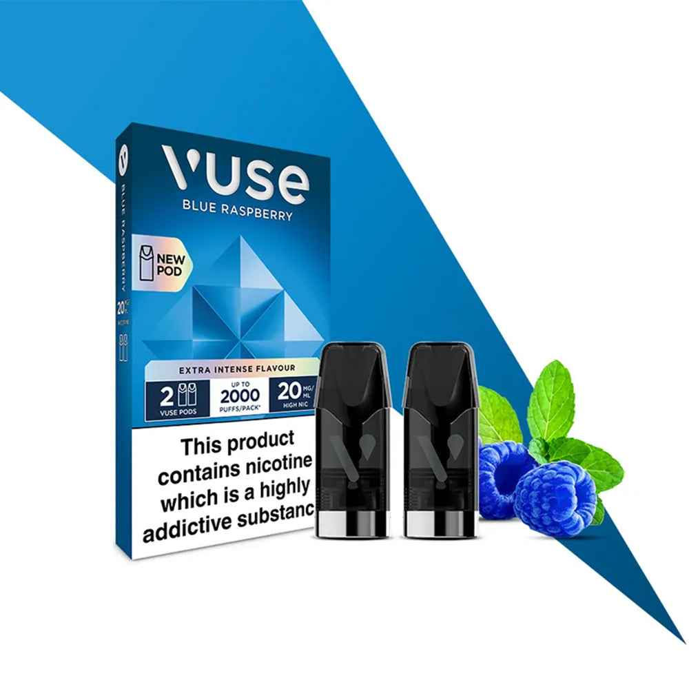 Vuse Intense Flavour Pods Blue Raspberry 2PK - 20mg