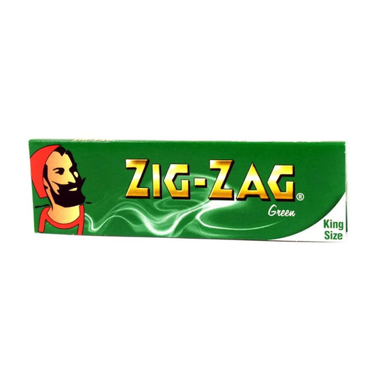 Zig Zag Green King Size Rolling Papers