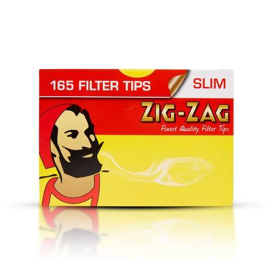 Zig Zag Slim Filter Tips Box (non-wrapped)