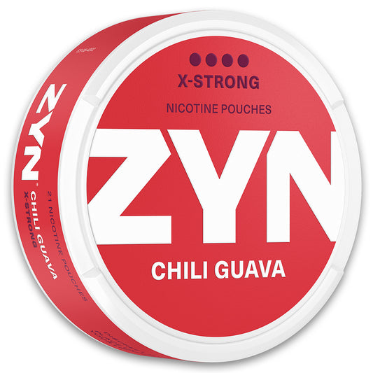 Zyn Nicotine Pouch Chili Guava 9mg Extra Strong