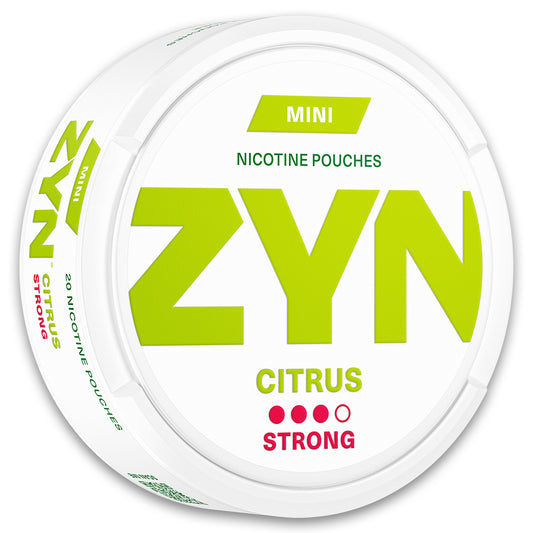Zyn Nicotine Pouch Citrus 6mg Strong MINI