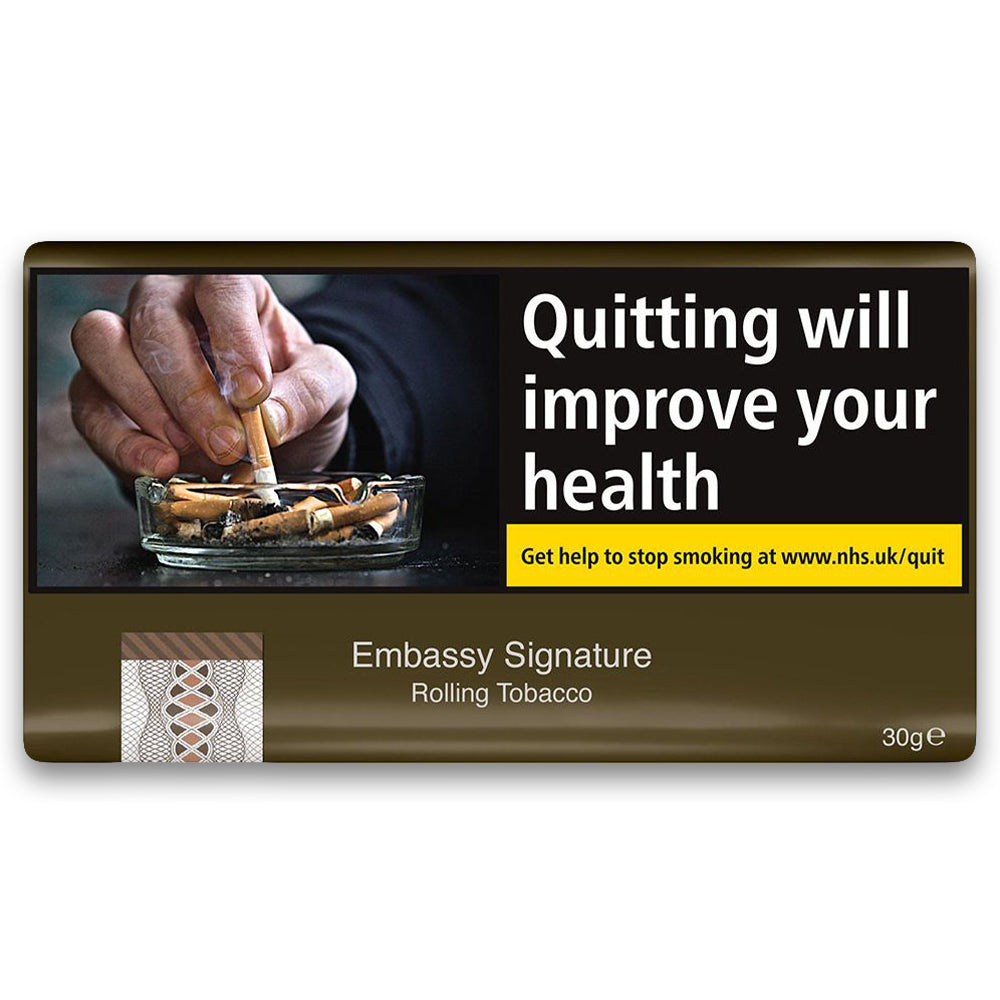 Embassy Signature Hand Rolling Tobacco 30g Pouch