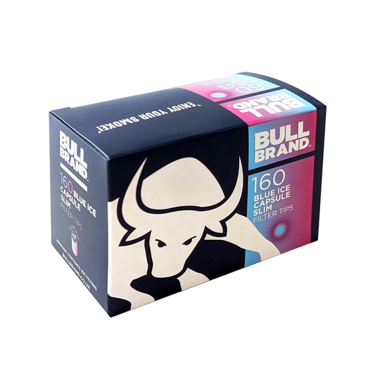 Bull Brand Blue Ice (Berry & Menthol) Capsule Slim Filter Tips