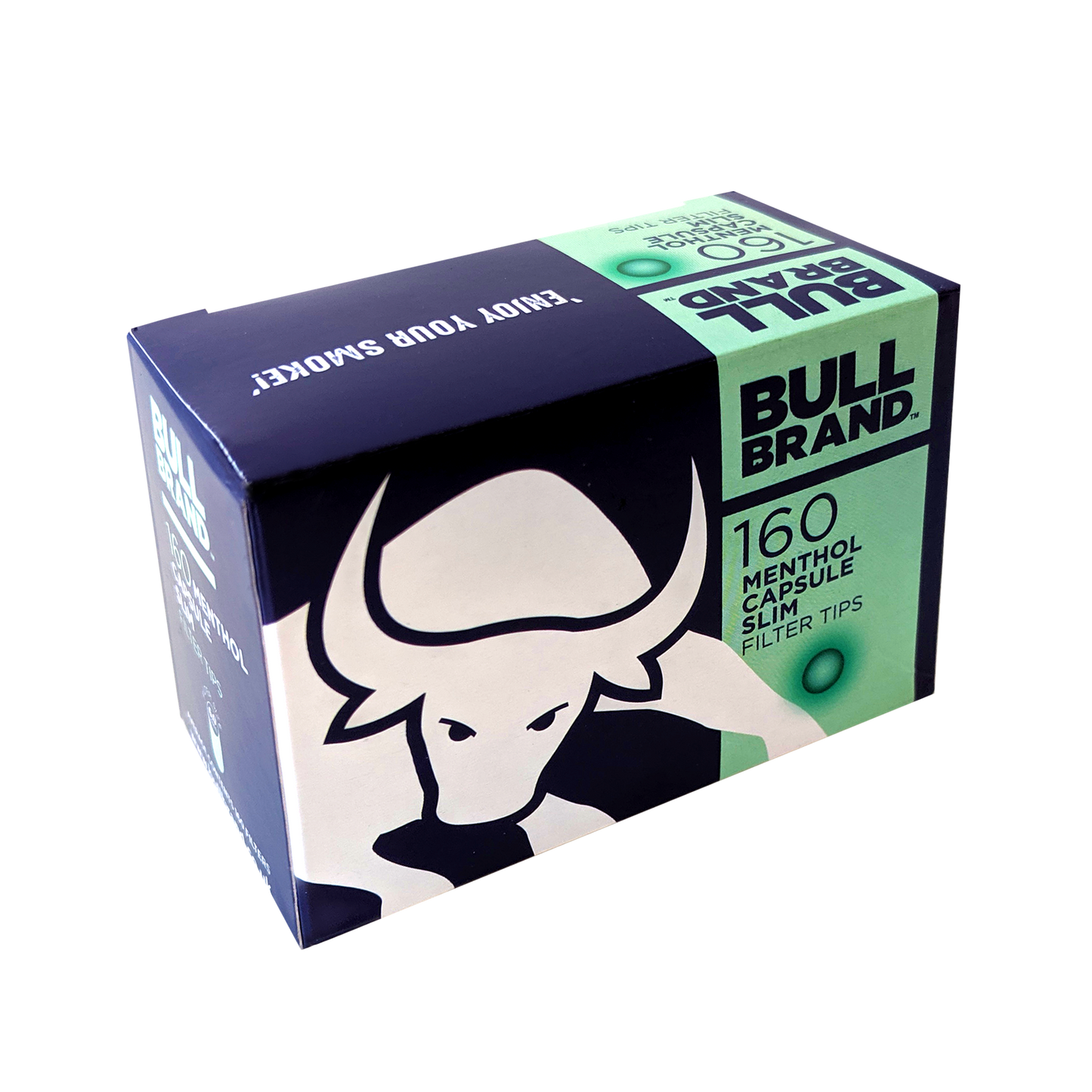 Bull Brand Menthol Capsule Slim Filter Tips