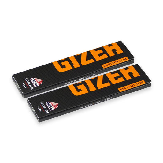 Gizeh Extra Fine King Size Slim - 2 Pack Papers