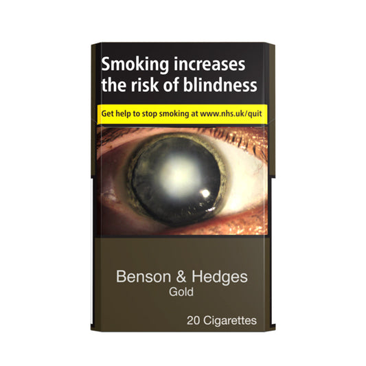 Benson & Hedges Gold Cigarettes 20 Pack