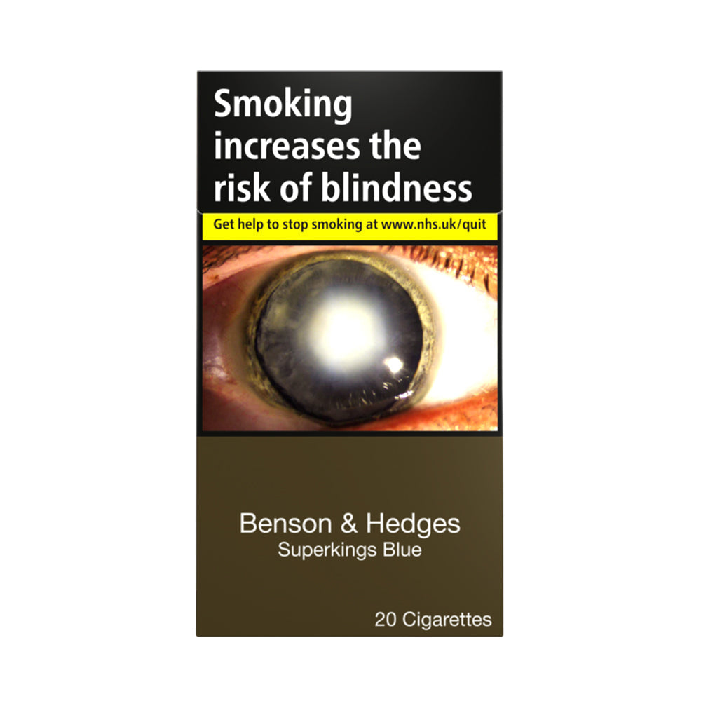 Benson & Hedges Superkings Blue Cigarettes 20 Pack