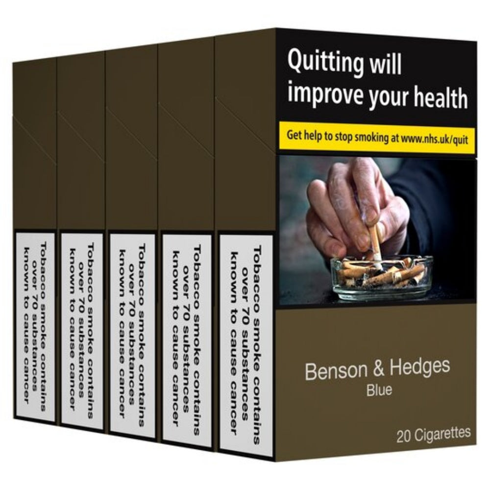 Benson & Hedges Blue Cigarettes Multi Pack 100s
