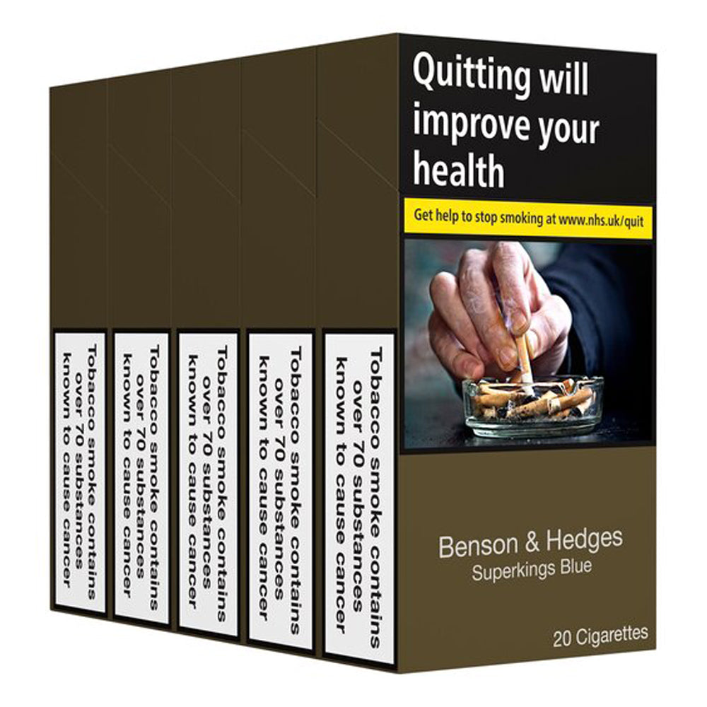 Benson & Hedges Blue Superkings Cigarettes Multi Pack 100s