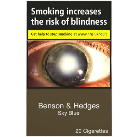 Benson & Hedges Sky Blue Cigarettes 20 Pack