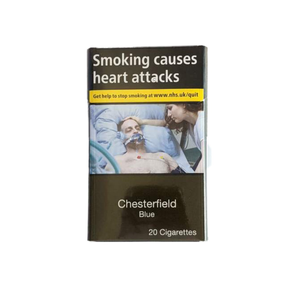Chesterfield Blue 20s Cigarettes