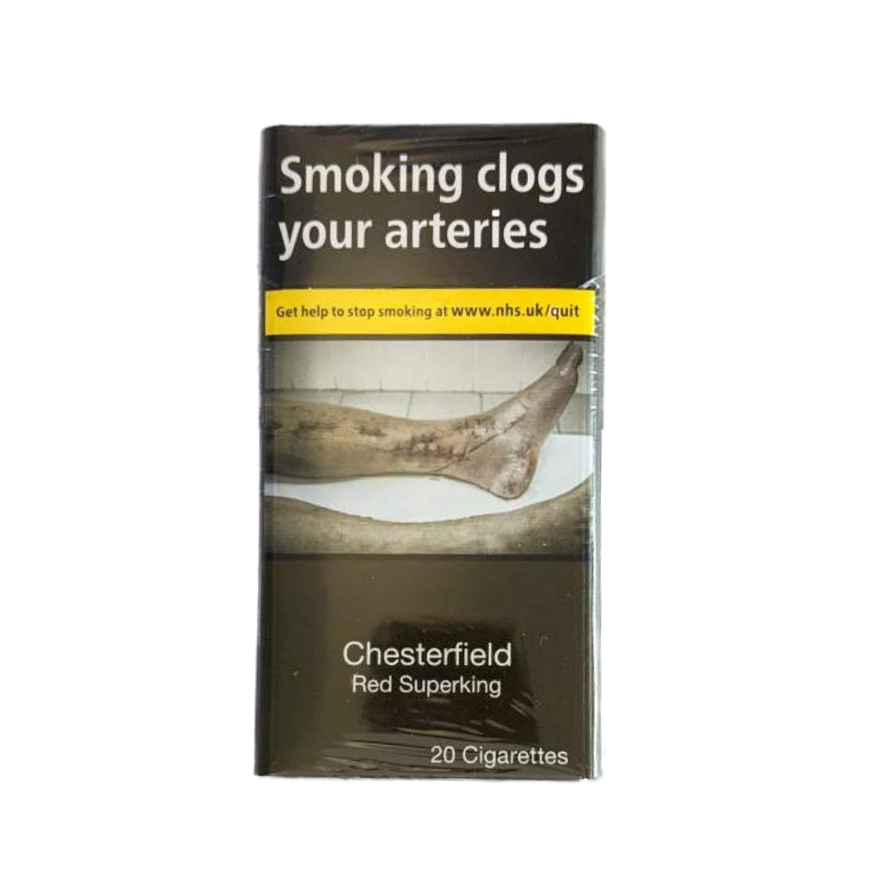 chesterfield red tobacco Chesterfield Red Superkings Cigarettes 20 Pack | Buy Online