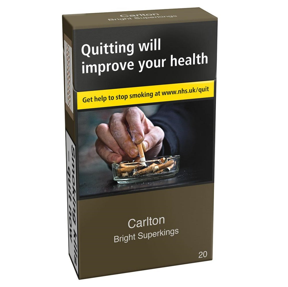 Carlton Bright Superkings 20s Cigarettes