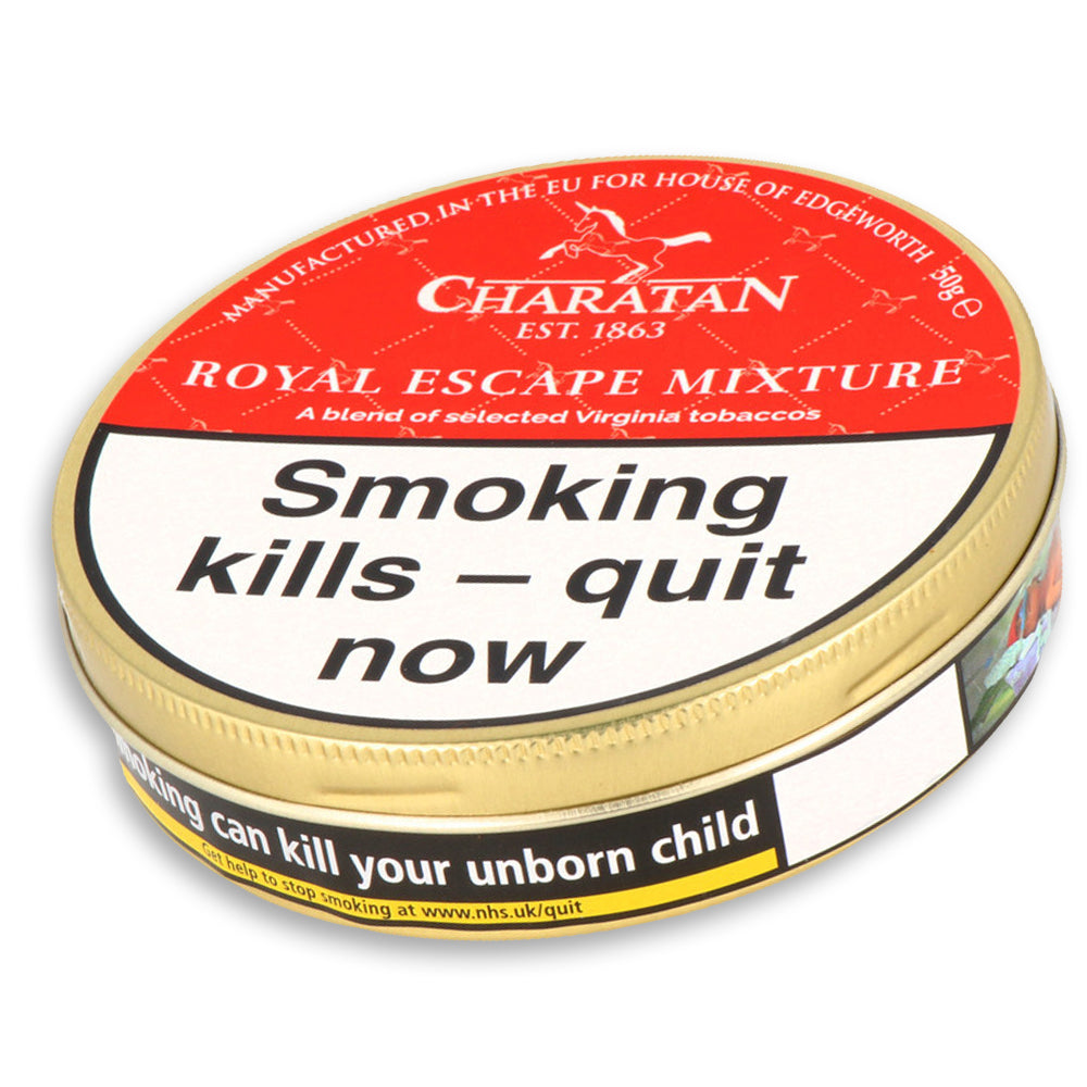 Charatan Royal Escape Pipe Tobacco 50g Tin