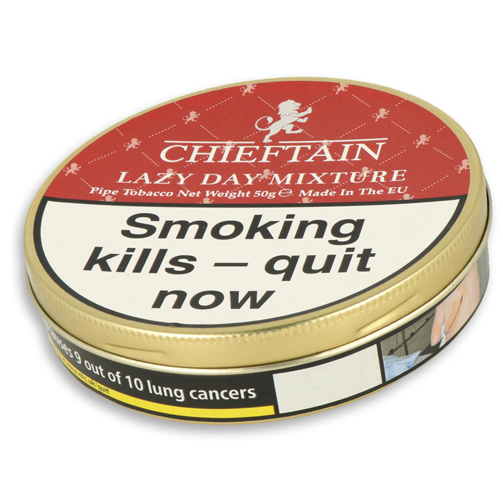 Chieftain Lazy Day Pipe Tobacco 50g Tin