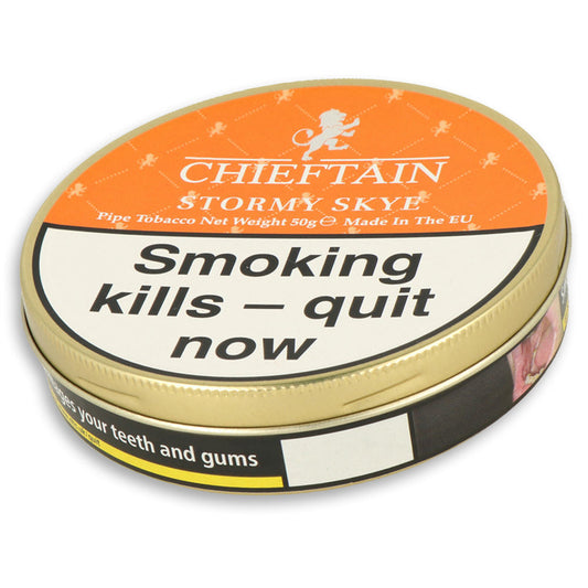 Chieftain Stormy Skye Pipe Tobacco 50g Tin
